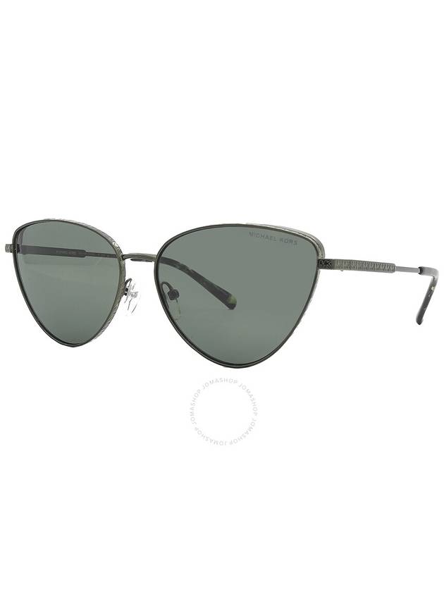 Michael Kors Cortez Green Cat Eye Ladies Sunglasses MK1140 18943H 59 - MICHAEL KORS - BALAAN 3