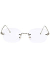 Eyewear Blue Light Blocking Glasses Silver - HYBITION - BALAAN 3