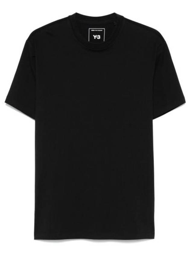 Graphic Short Sleeve T-Shirt Black - Y-3 - BALAAN 1