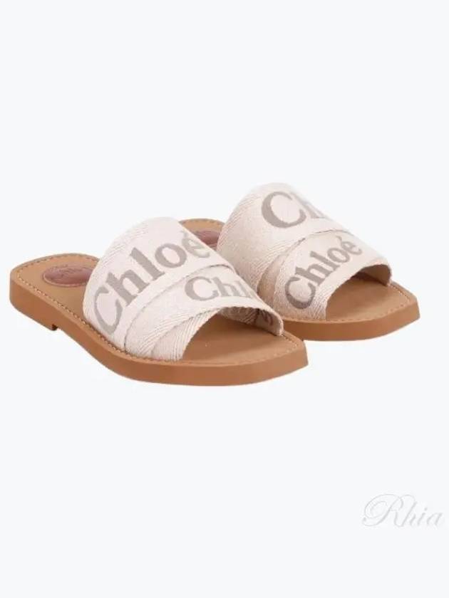 Woody Flat Mules Blush Beige - CHLOE - BALAAN 2