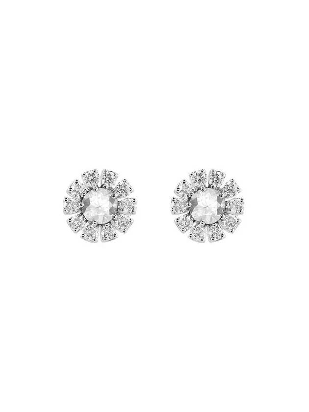 Margherita diamond earrings white gold - DAMIANI - BALAAN 2