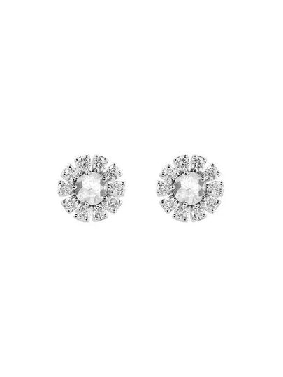 Margherita diamond earrings white gold - DAMIANI - BALAAN 2