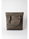 Aviation Dense Sateen Tote Bag Olive - OUR LEGACY - BALAAN 3