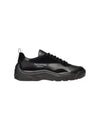 Gumboy Calfskin Low Top Sneakers Black Grey - VALENTINO - BALAAN 2