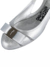 Vara Bow Jelly Ballet Flat Silver - SALVATORE FERRAGAMO - BALAAN 8