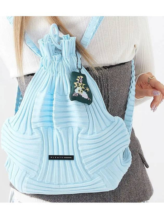 Bow backpack light blue - PLEATSMAMA - BALAAN 2