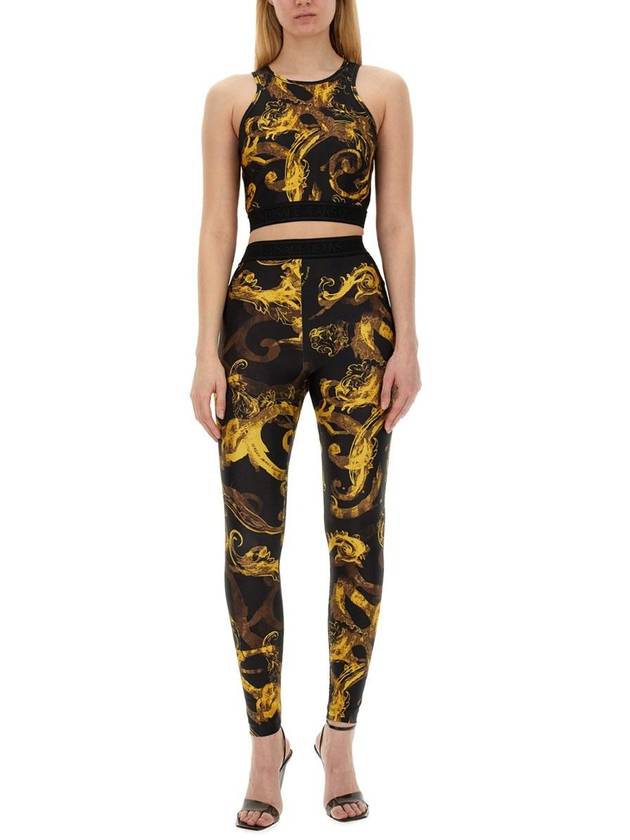 Versace Jeans Couture Baroque Print Top - VERSACE - BALAAN 2