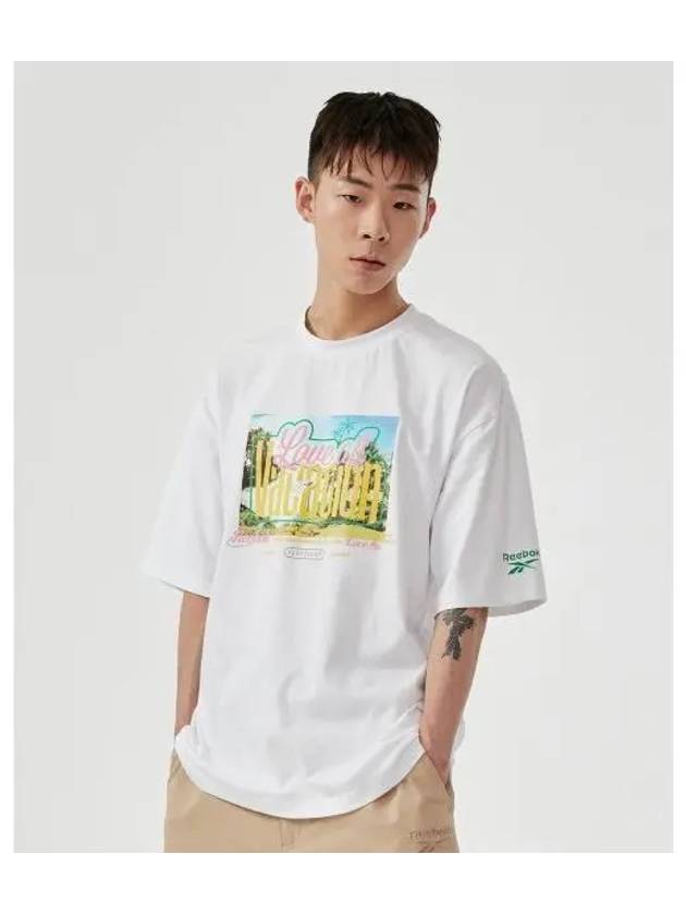 LOVE ALL SUMMER T Shirt White - REEBOK - BALAAN 1