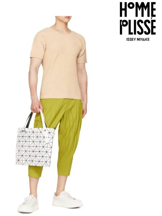 Homme Plissé Issey Miyake Tshirt Beige - ISSEY MIYAKE - BALAAN 4