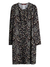 Favella Floral Printed Midi Dress Balck - MAX MARA - BALAAN 11