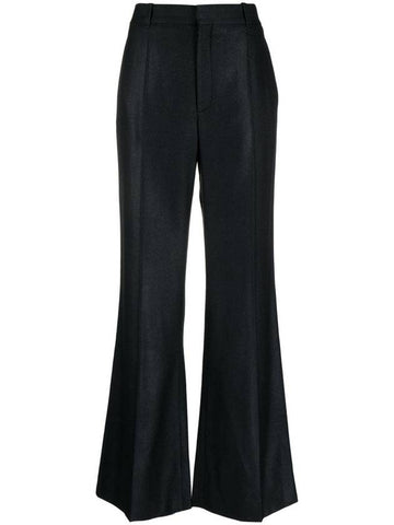 23 fw Wool Silk Blend Flare Leg Trousers CHC23WPA11065001 B0710745893 - CHLOE - BALAAN 1