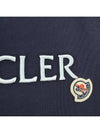 Kids Logo Embroidered Short Sleeve T Shirt 8Y 10Y Navy 8C00005 83907 778 - MONCLER - BALAAN 5