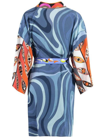 Pucci Printed Silk Night Gown - EMILIO PUCCI - BALAAN 2