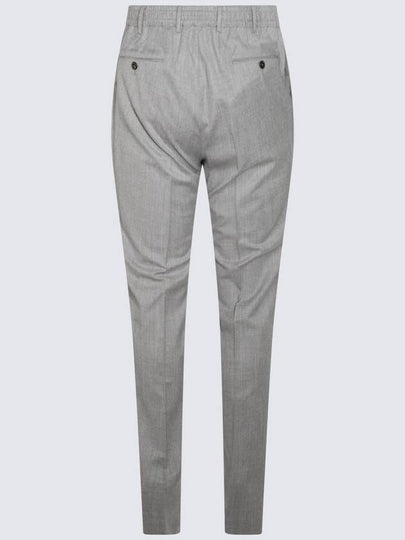 Pt Torino Grey Virgin Wool Blend Stretch Jogger Pants - PT TORINO - BALAAN 2