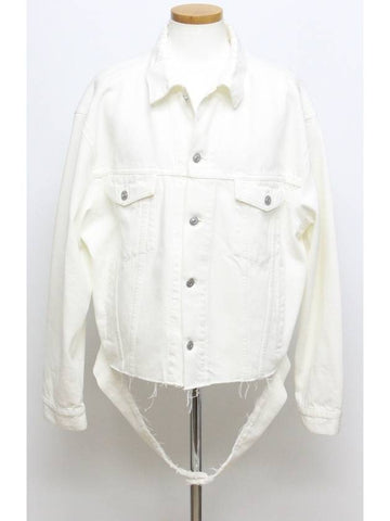 white denim jacket - BALENCIAGA - BALAAN 1