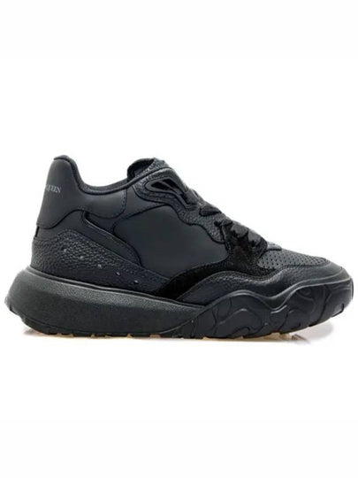 Court Trainer Low Top Sneakers Black - ALEXANDER MCQUEEN - BALAAN 2