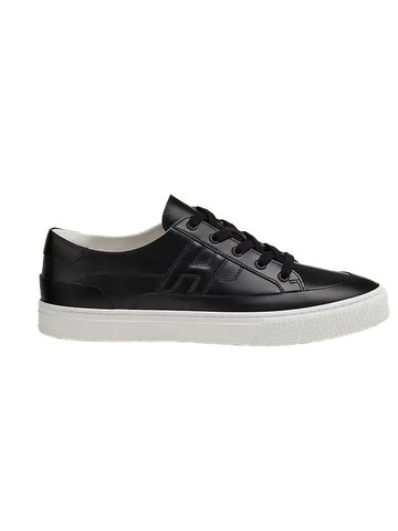 Deep Low Top Sneakers Black - HERMES - BALAAN 1