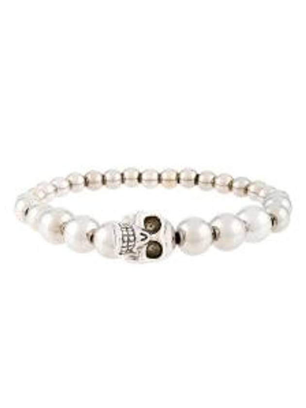 Skull Bracelet Silver - ALEXANDER MCQUEEN - BALAAN 4