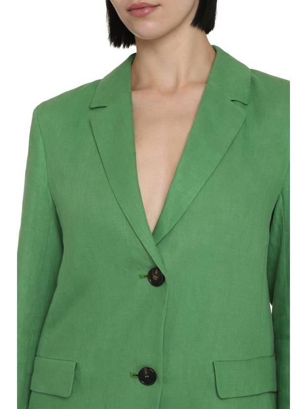 'S Max Mara Sofia Linen Blazer - S MAX MARA - BALAAN 5