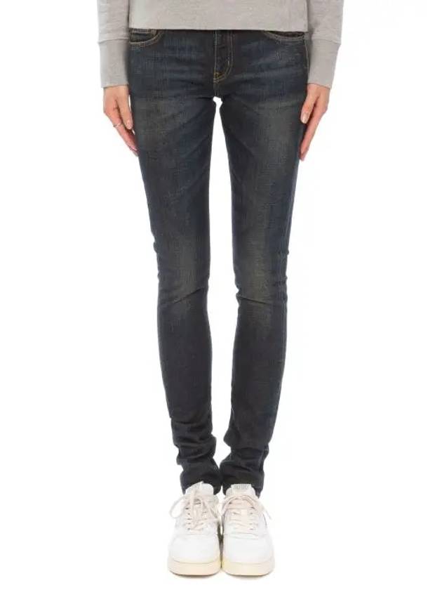 Women s main denim skinny jeans 321801 - SAINT LAURENT - BALAAN 2