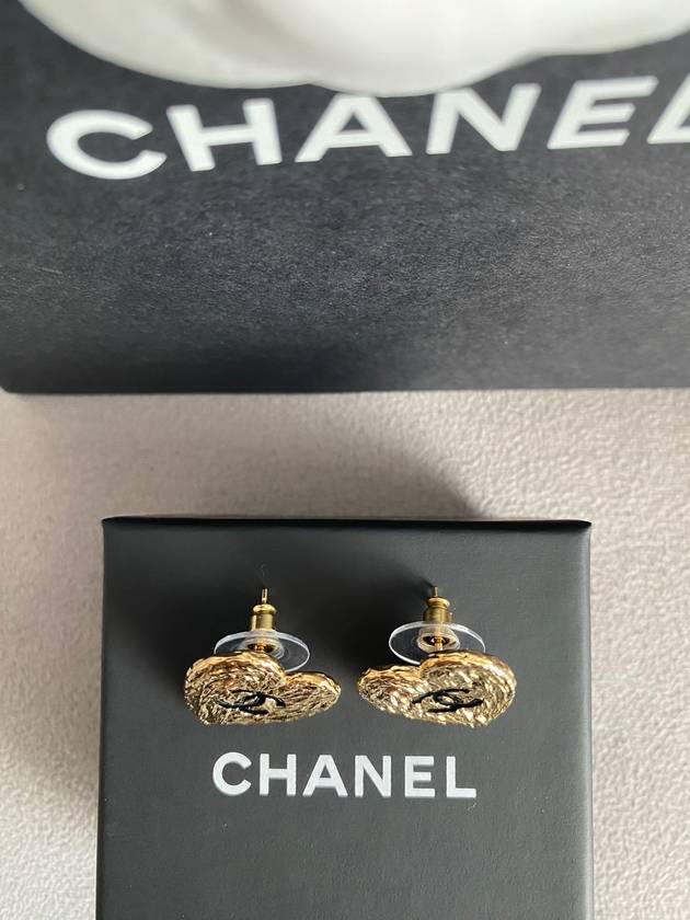 Heart CC logo earrings ABC948 - CHANEL - BALAAN 8