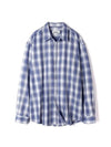 Four Seasons Ombre Check Long Sleeve Shirt Blue - INDUST - BALAAN 1