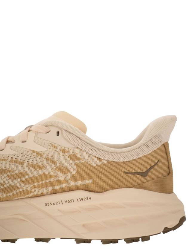 Speedgoat 5 Low Top Sneakers Vanilla Wheat - HOKA ONE ONE - BALAAN 8