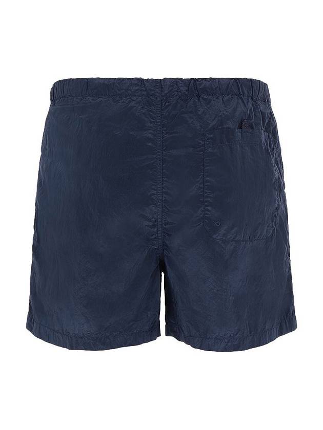 Wappen Patch Nylon Metal Swim Shorts Black - STONE ISLAND - BALAAN 4