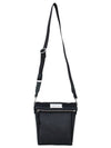 5AC Zipper Calf Leather Messenger Bag Black - MAISON MARGIELA - BALAAN 5