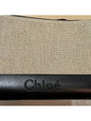 Sense Zipper Clutch Bag Beige Black - CHLOE - BALAAN 6