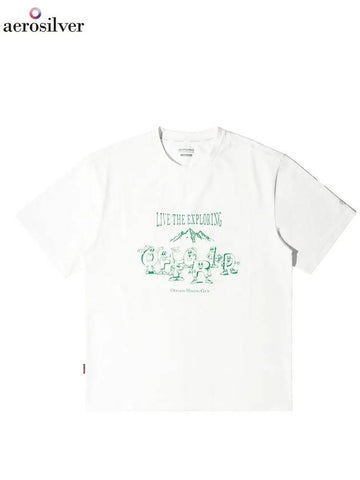 OHC Crew Graphic TShirt White - OFFGRID - BALAAN 1