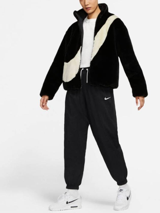 NSW Pouf Jacket Black Asia - NIKE - BALAAN 2