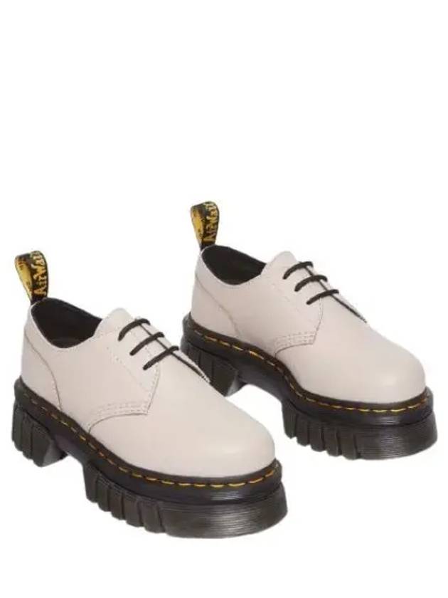 Audrick Nappa Lux Leather Platform Derby Beige - DR. MARTENS - BALAAN 2