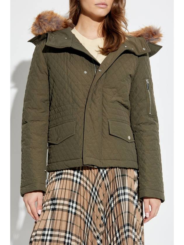 Quilted Cotton Blend Jacket Loch - BURBERRY - BALAAN 4