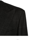 281734305 Virgin wool check blazer - CORNELIANI - BALAAN 5