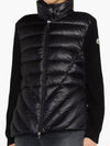 24 Women s Wool Zip up Padded Cardigan 9B00008 M1241 999 - MONCLER - BALAAN 3