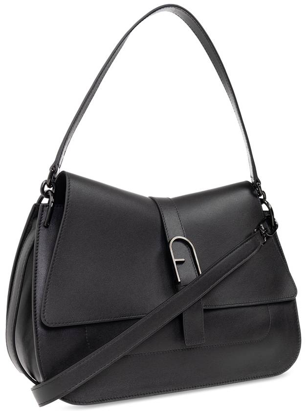 Furla ‘Flow Large’ Shoulder Bag, Women's, Black - FURLA - BALAAN 4