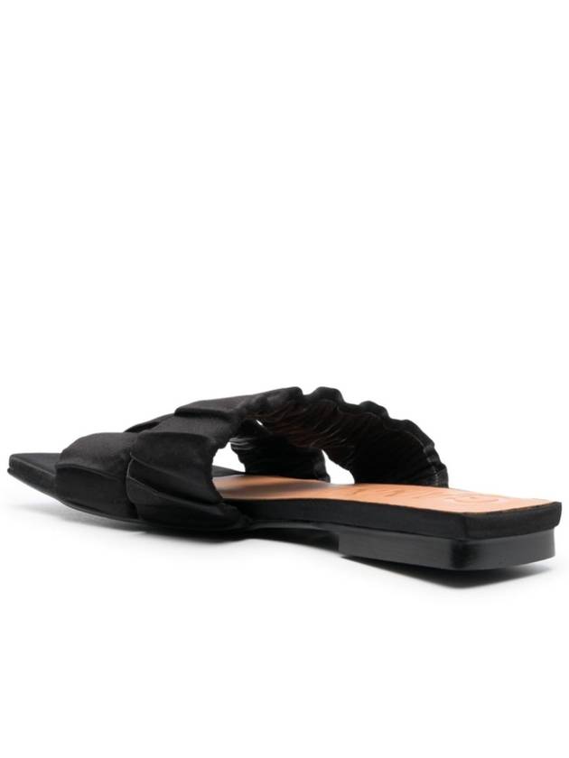 Smock Flat Sandals - GANNI - BALAAN 3