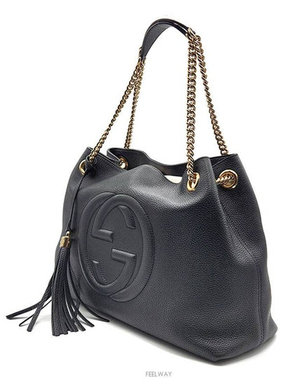 Soho Tassel Chain Shoulder Bag 536196 L444412 - GUCCI - BALAAN 2