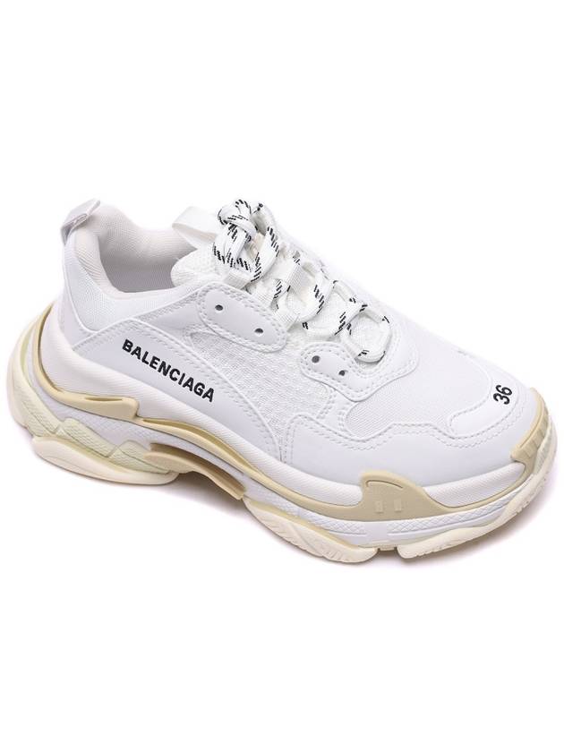 Triple S Low-Top Sneakers White - BALENCIAGA - BALAAN 4