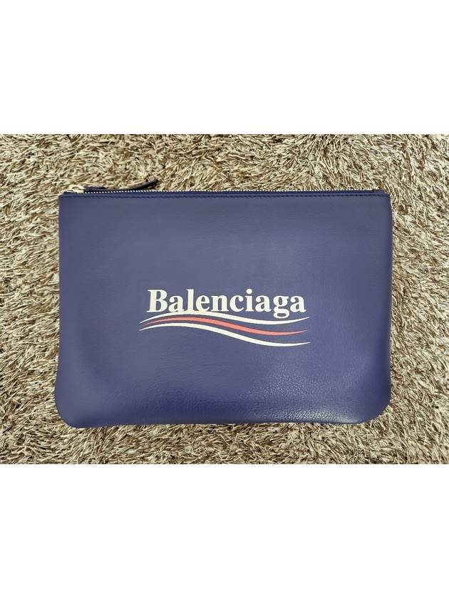 wave logo clutch - BALENCIAGA - BALAAN 3