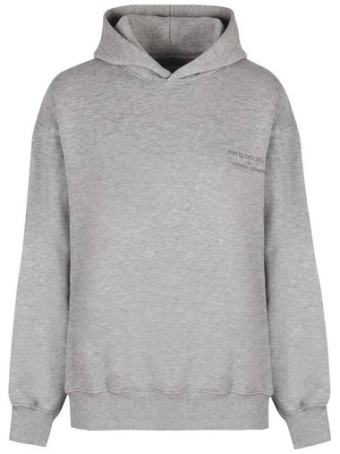 Philosophy Di Lorenzo Serafini Cotton Hoodie - PHILOSOPHY DI LORENZO SERAFINI - BALAAN 1