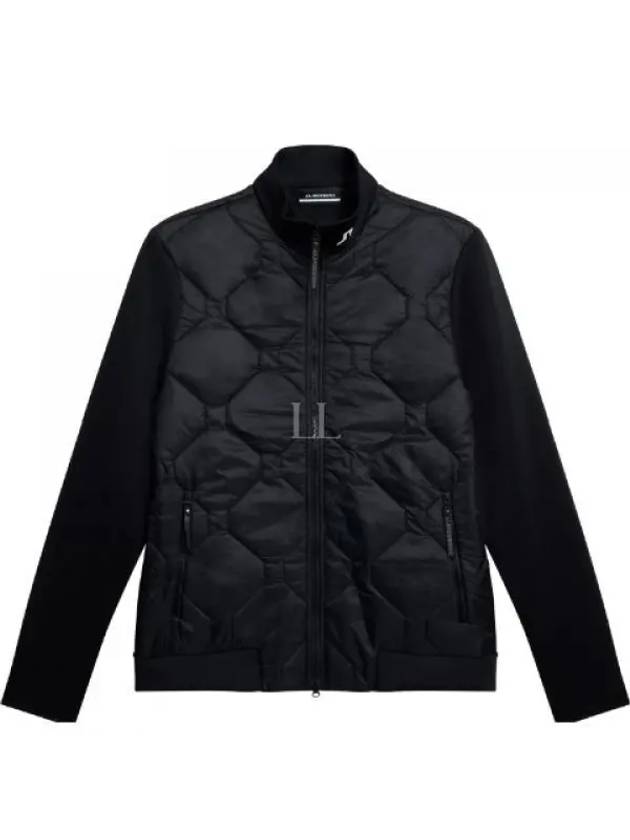 quilt hybrid padded jacket black - J.LINDEBERG - BALAAN 2