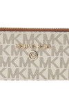 Women's Jet Set Charm Clutch Bag White - MICHAEL KORS - BALAAN 8