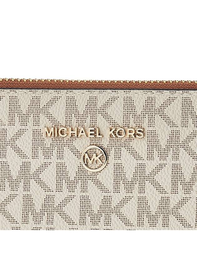 Women's Jet Set Charm Clutch Bag White - MICHAEL KORS - BALAAN 8