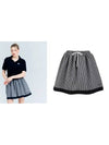 Golf Tennis Women s Checked Flare Skirt Black - AVAVE - BALAAN 3