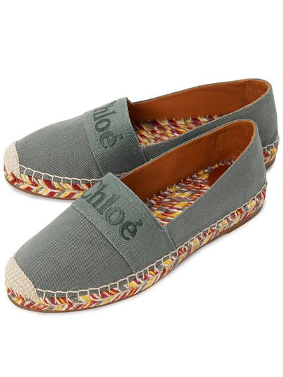 Piia Flat Espadrilles Green - CHLOE - BALAAN 2