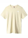 Men's Classic Cotton Short Sleeve T-Shirt Beige - THE NORTH FACE - BALAAN 2