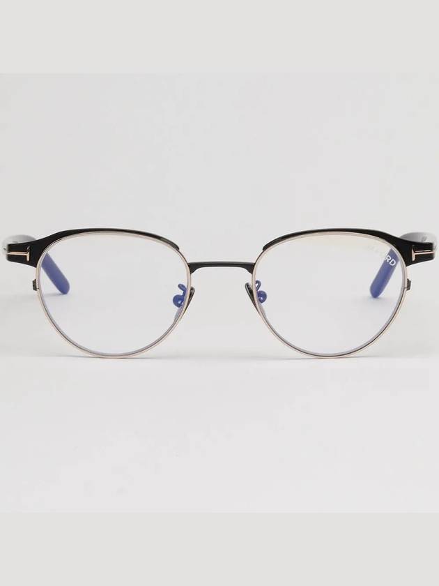 Blue Light Blocking Glasses Frame TF5863DB 002 Eye Protection Glasses Men Women Asian Fit - TOM FORD - BALAAN 3