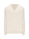 Sweater UMB679134DF0009 P24 WHITE - PRADA - BALAAN 1